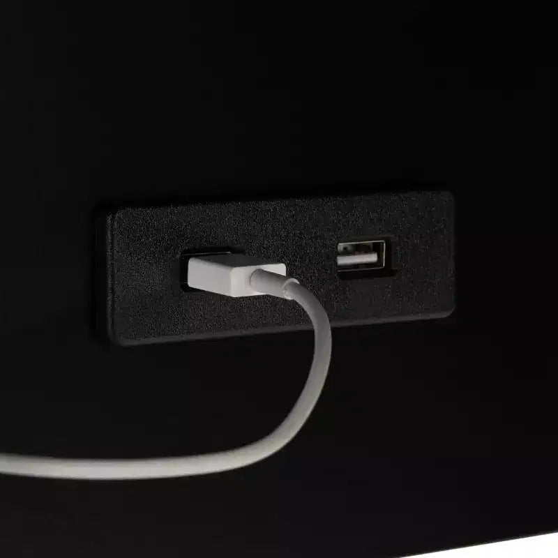 Table d'appoint USB Portland - ACC8003A - Noir - Safavieh