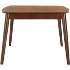 Varda Manual Extension Dining Table - DTB1402A - Walnut - Safavieh