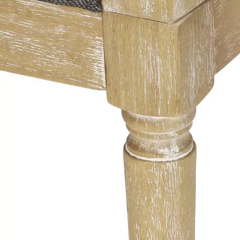 Chaise d'appoint en bois et rotin de style campagnard Steinaker - Christopher Knight Home