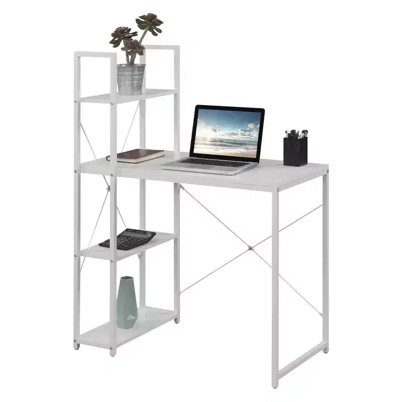 Poste de travail Designs2Go avec étagères - Breighton Home