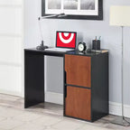 Bureau d'étudiant Designs2Go avec armoires de rangement - Breighton Home