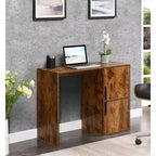 Bureau d'étudiant Designs2Go avec armoires de rangement - Breighton Home