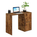Bureau d'étudiant Designs2Go avec armoires de rangement - Breighton Home
