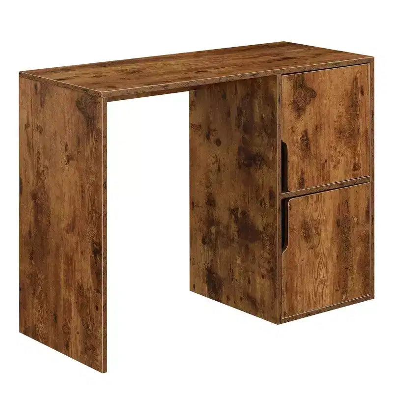 Bureau d'étudiant Designs2Go avec armoires de rangement - Breighton Home