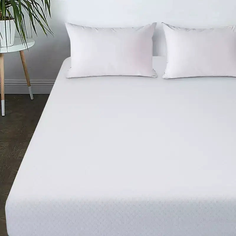 Costway Matelas en mousse 8'' grand lit/double/queen/king Jacquard Fermeté moyenne Lit-dans-une-boîte Chambre à coucher avec housse amovible
