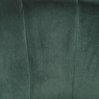 Fauteuil d'appoint capitonné en velours vert et doré 55 Downing Street Leighton