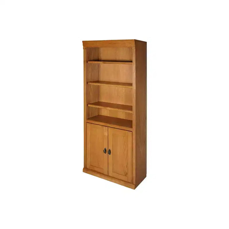 Bibliothèque en bois Huntington Oxford avec portes - Martin Furniture