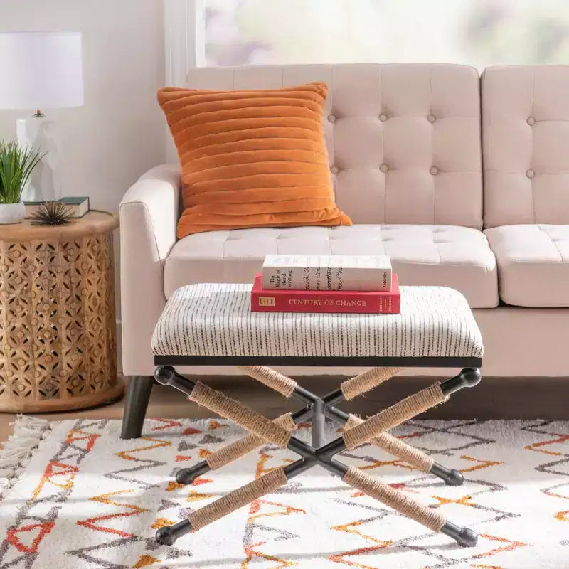 Tabouret d'appoint Ashburn Campaign - Linon