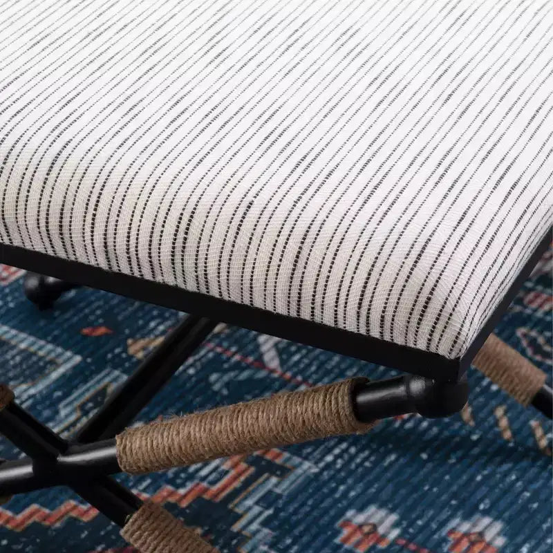 Tabouret d'appoint Ashburn Campaign - Linon