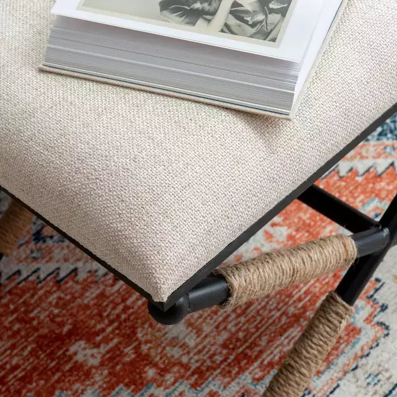 Tabouret d'appoint Ashburn Campaign - Linon