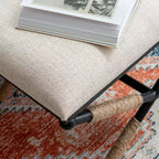 Tabouret d'appoint Ashburn Campaign - Linon