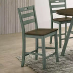 Lot de 2 chaises hautes Danforthe à dossier échelle - HOMES: Inside + Out