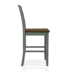 Lot de 2 chaises hautes Danforthe à dossier échelle - HOMES: Inside + Out