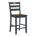 2pk Danforthe Ladder Back Counter Height Chairs - HOMES: Inside + Out