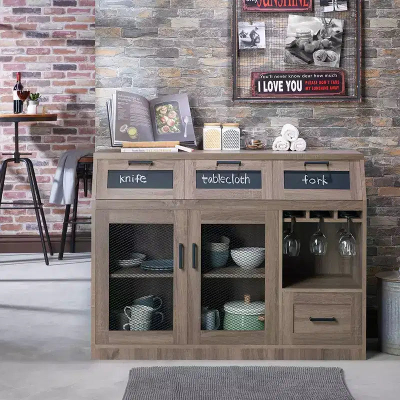 Buffet à 4 tiroirs Sage - HOMES: Inside + Out