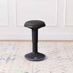 Tabouret oscillant ECR4Kids Sitwell avec coussin, hauteur réglable, siège actif