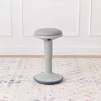 Tabouret oscillant ECR4Kids Sitwell avec coussin, hauteur réglable, siège actif