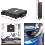 dbest products Quik Cart Pro Caisse Roulante à Roues Utilité Enseignant avec Siège Panier Pliable Robuste avec Poignée