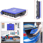 dbest products Quik Cart Pro Caisse Roulante à Roues Utilité Enseignant avec Siège Panier Pliable Robuste avec Poignée