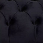 Banc rectangulaire en velours Glam - Olivia & May