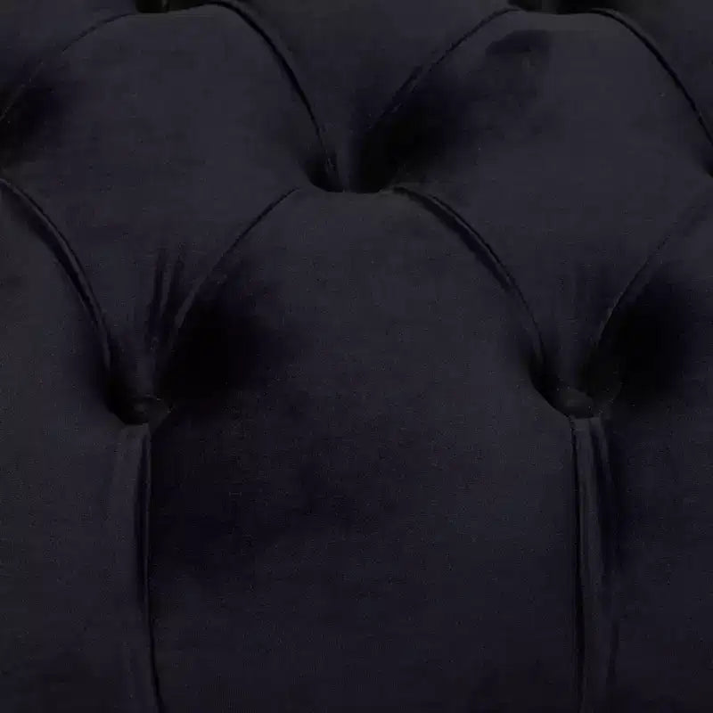 Banc rectangulaire en velours Glam - Olivia & May