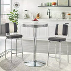 Lot de 2 tabourets de bar à hauteur de comptoir Raleigh Rétro 30 po - Buylateral