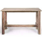 Costway Table de Salle à Manger Hauteur Comptoir Rectangulaire Cuisine Salon