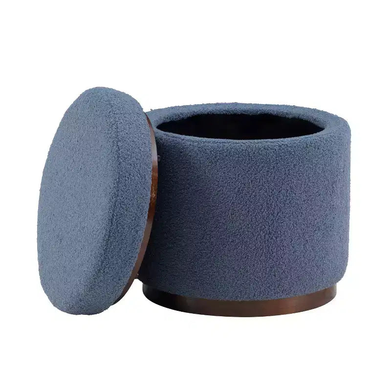 Pouf de rangement Blanche - Linon