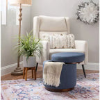 Pouf de rangement Blanche - Linon