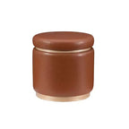 Pouf de rangement Blanche - Linon