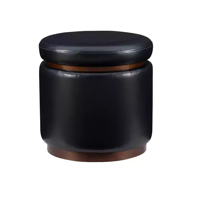 Pouf de rangement Blanche - Linon