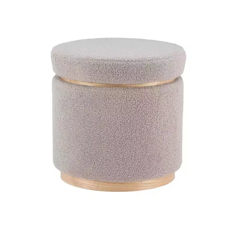 Pouf de rangement Blanche - Linon