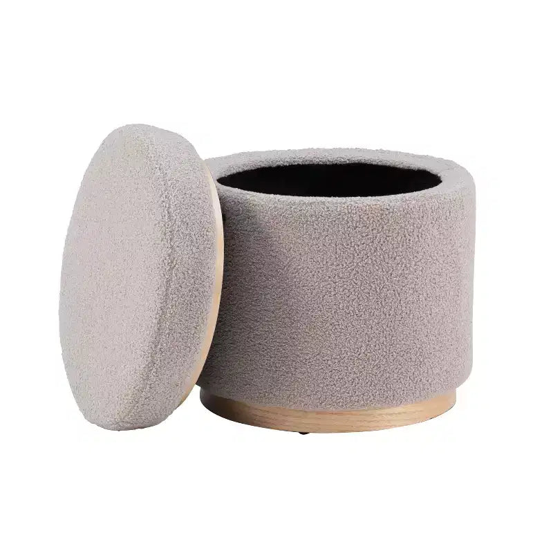 Pouf de rangement Blanche - Linon