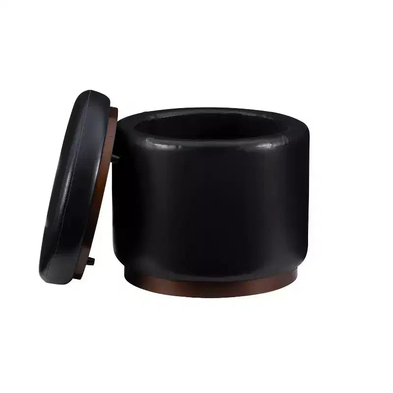 Pouf de rangement Blanche - Linon