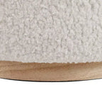 Pouf de rangement Blanche - Linon