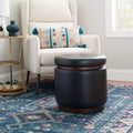 Blanche Storage Ottoman - Linon