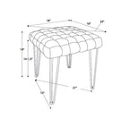 Pouffe Kylie Ottoman - Linon