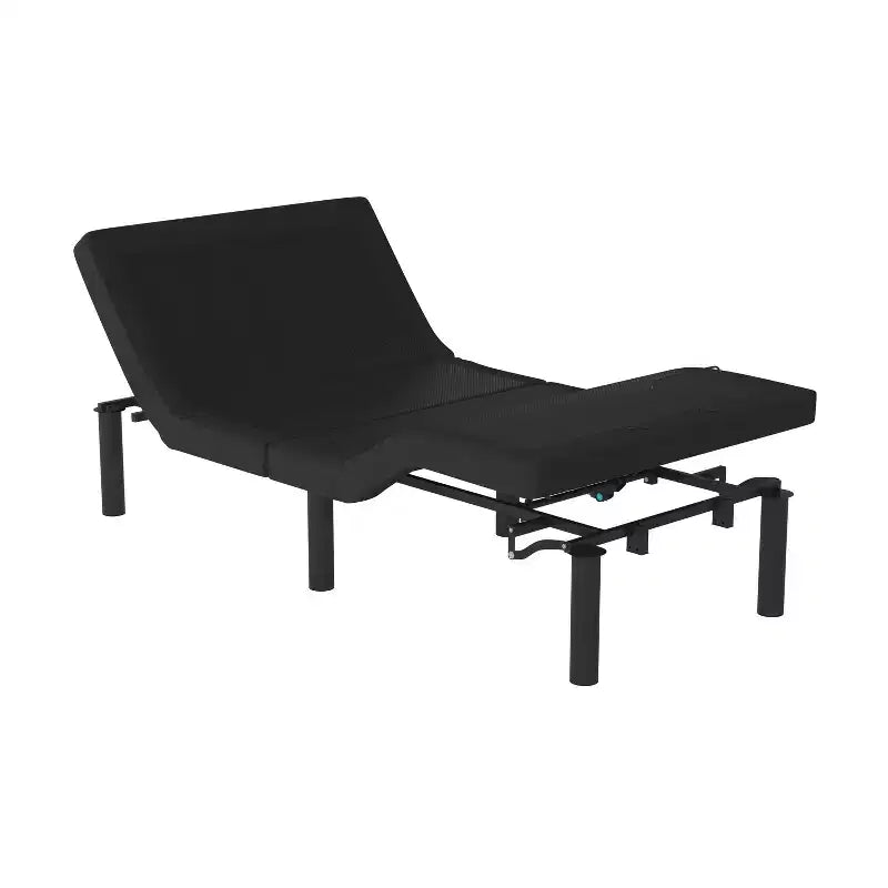 Merrick Lane Adjustable Bed Frame, Motorized Zero Gravity Adjustable Bed Frame W/ Customizable Dual Head & Foot Incline