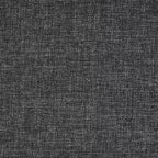 Lit plateforme tapissé BIKAHOM avec tête de lit capitonnée carrée, Queen, gris foncé