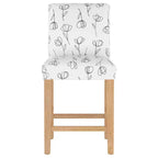 Tabouret de bar Skyline Furniture Hendrix à motifs