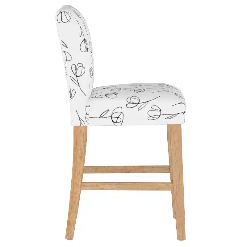 Tabouret de bar Skyline Furniture Hendrix à motifs