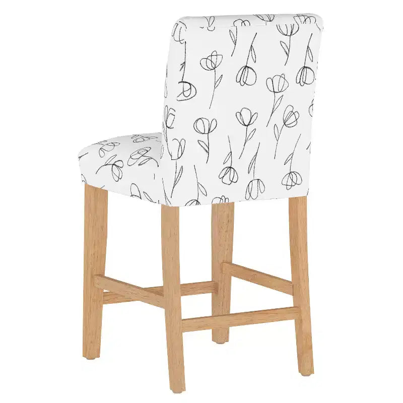 Tabouret de bar Skyline Furniture Hendrix à motifs