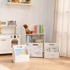 Fantasy Fields - Meuble de Rangement pour Enfants Simplicity Walker, Bibliothèque - Blanc