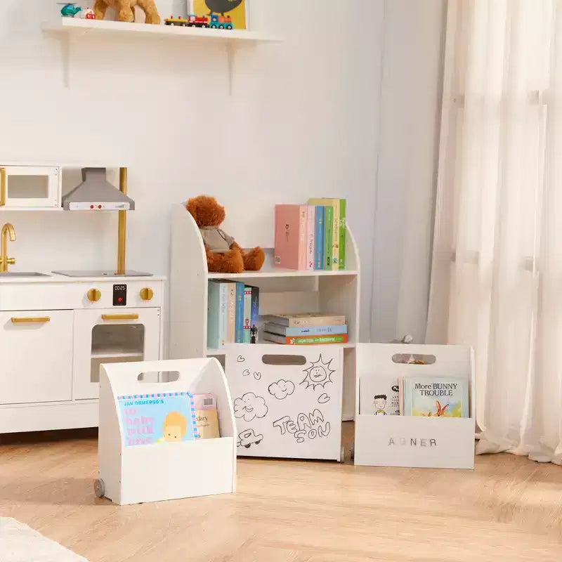 Fantasy Fields - Meuble de Rangement pour Enfants Simplicity Walker, Bibliothèque - Blanc