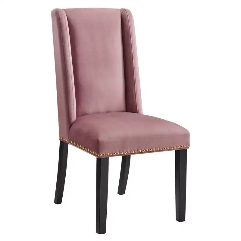 Lot de 2 chaises de salle à manger Baron Performance en velours - Modway