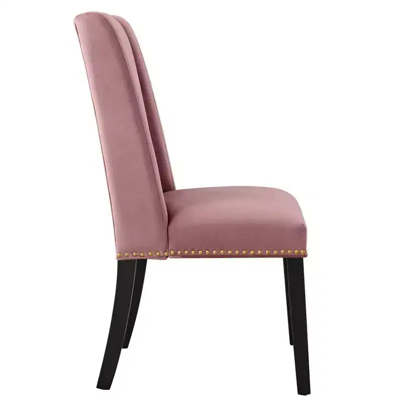 Lot de 2 chaises de salle à manger Baron Performance en velours - Modway