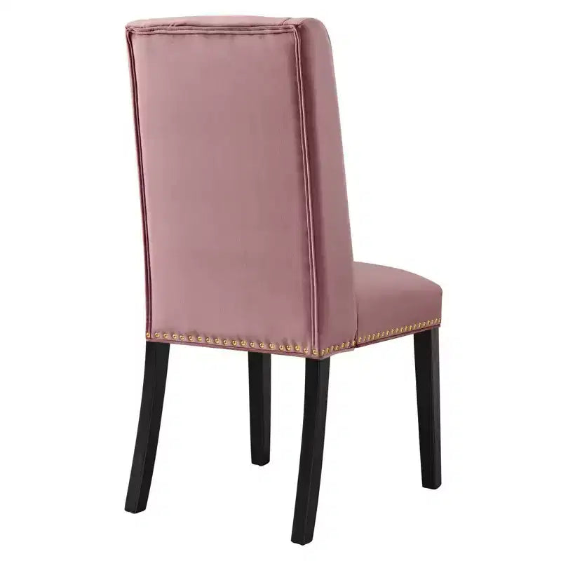 Lot de 2 chaises de salle à manger Baron Performance en velours - Modway