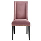 Lot de 2 chaises de salle à manger Baron Performance en velours - Modway