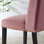 Lot de 2 chaises de salle à manger Baron Performance en velours - Modway