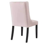 Lot de 2 chaises de salle à manger Baronet en velours performant - Modway